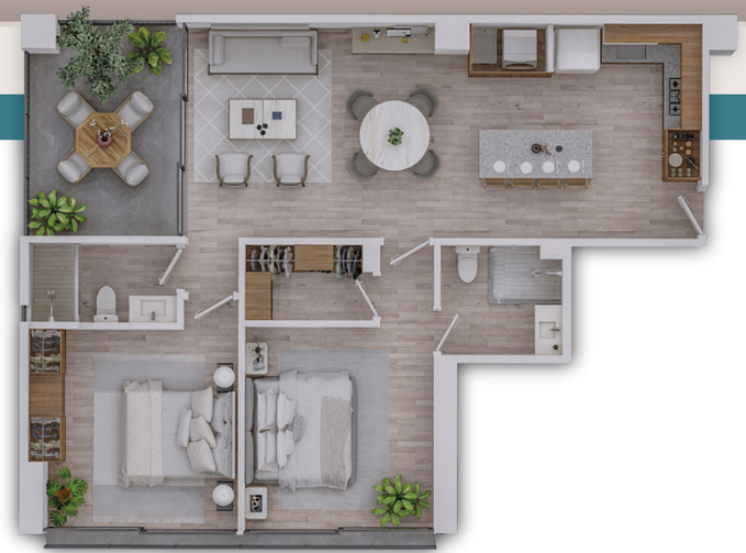 APARTMENTS TORRE SORA FOR SALE IN EXCELLENT LOCATION COLOMOS PROVIDENCIA - foto 3