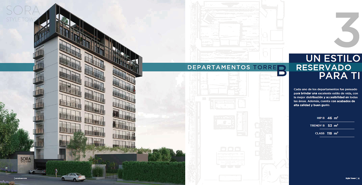 APARTMENTS TORRE SORA FOR SALE IN EXCELLENT LOCATION COLOMOS PROVIDENCIA - foto 2