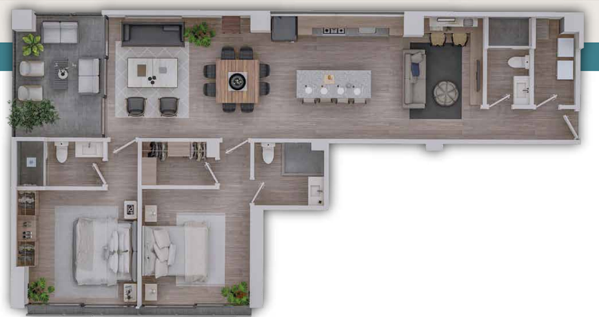 APARTMENTS TORRE SORA FOR SALE PROVIDENCIA - foto 3