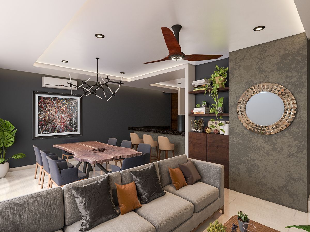 3 de 22: Sala, Comedor y Cocina