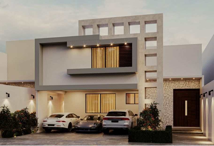Casa de 3 Recámaras en Soluna Fobos LT04 Temozón Norte Mérida