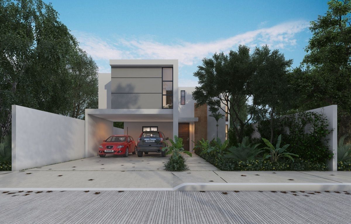 1 de 16: Fachada Frontal Modelo A