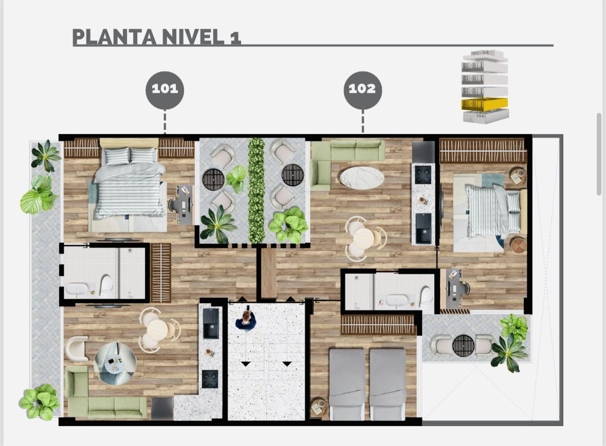 7 de 8: Planta tipo
