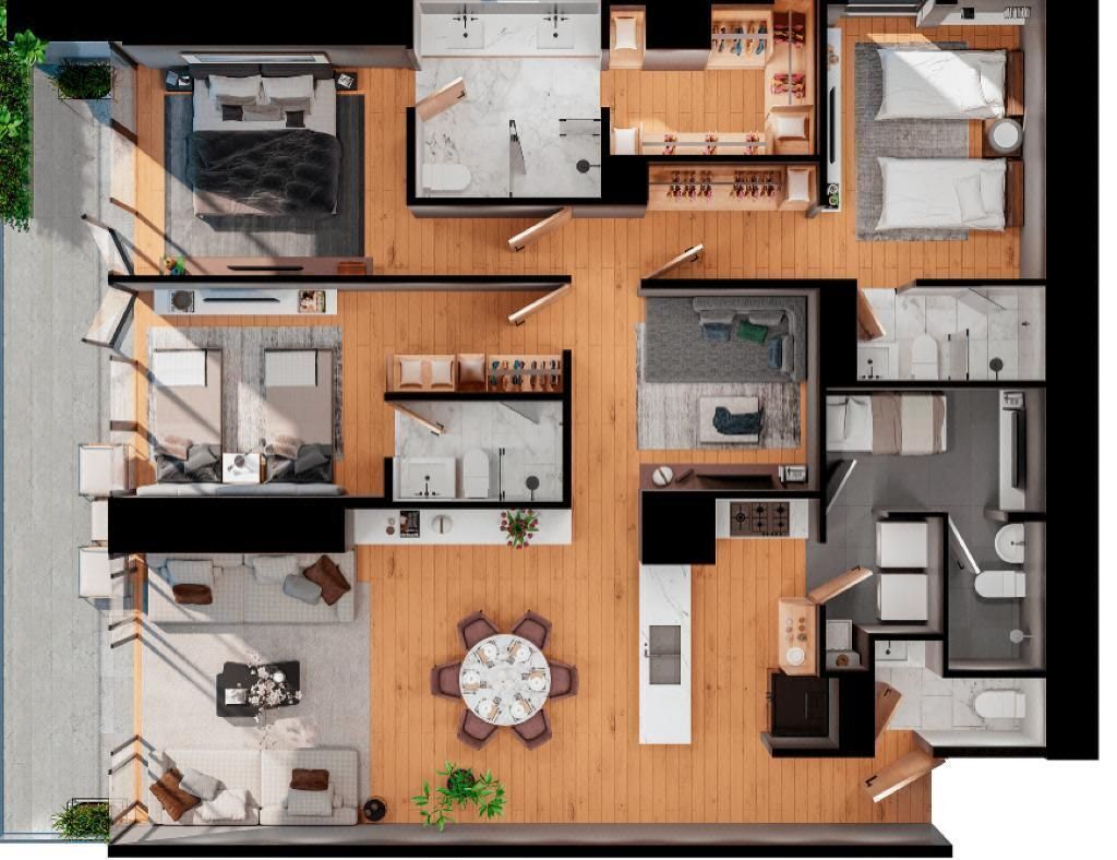 VENTA DE DEPARTAMENTO EN SANTA FE - foto 1