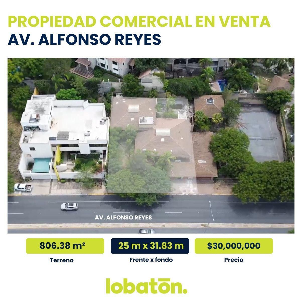 Propiedad Comercial en Venta en Alfonso Reyes