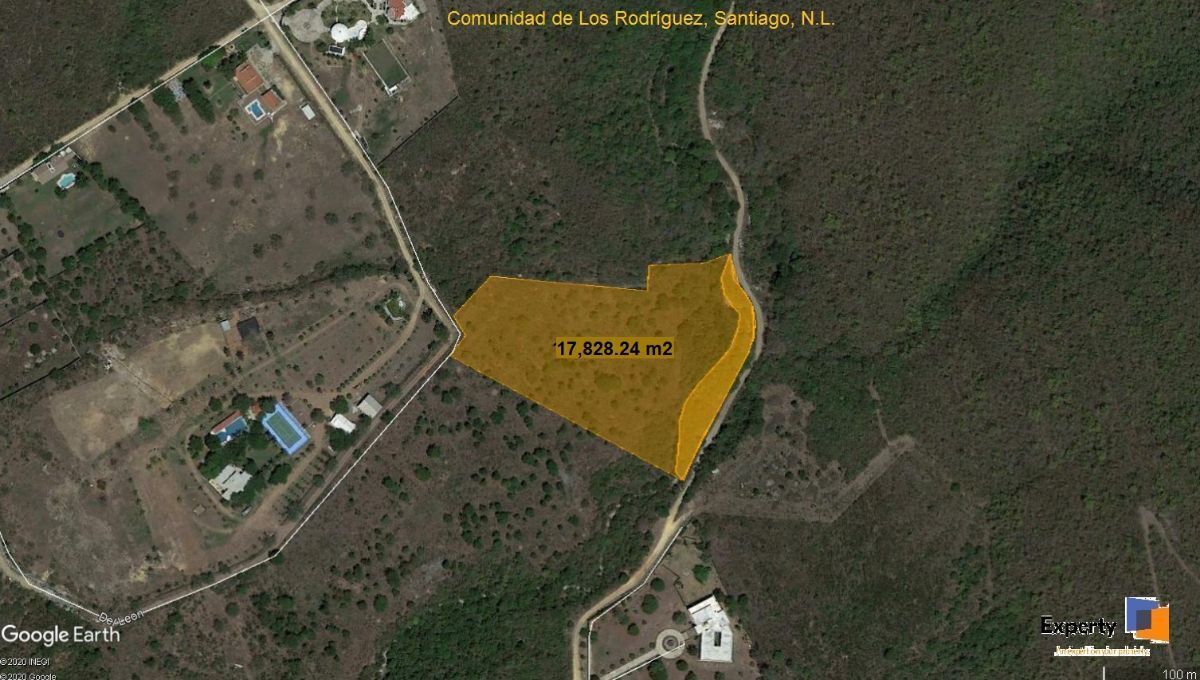 1 de 3: Plano Satelital del polígono