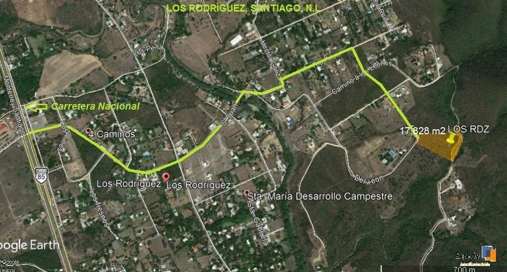 2 de 3: Plano Satelital de Ubicación