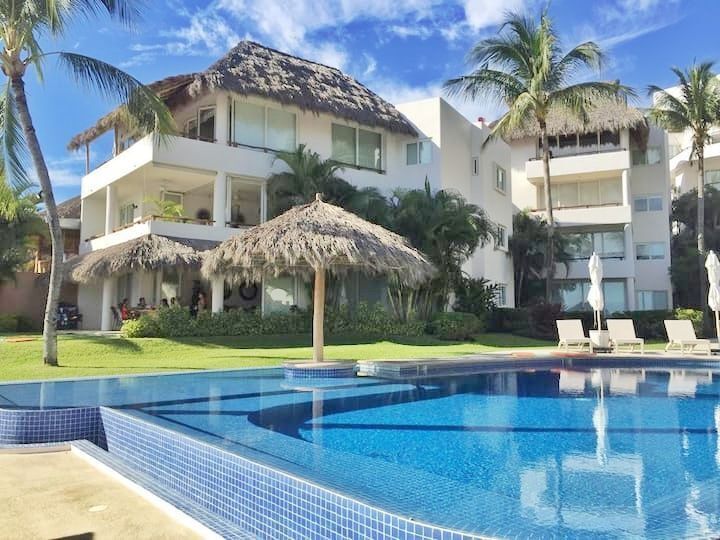 Condominio Vento Bucerias 3 Rec - Frente a playa, foto 1 de 21