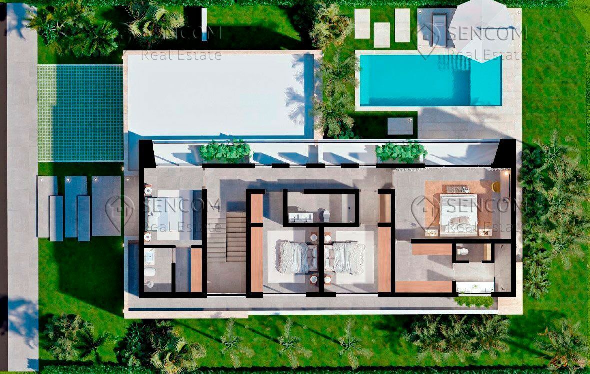 18 de 18: Villa 4BR en venta en Punta Cana Village 18