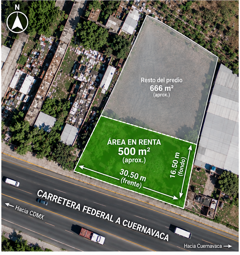 TERRENO EN RENTA TLALPAN USO DE SUELO COMERCIAL, foto 1 de 24