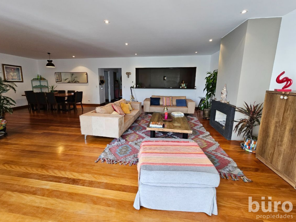 13 de 39: Gran Sala Principal con Salida a Terraza y Chimenea