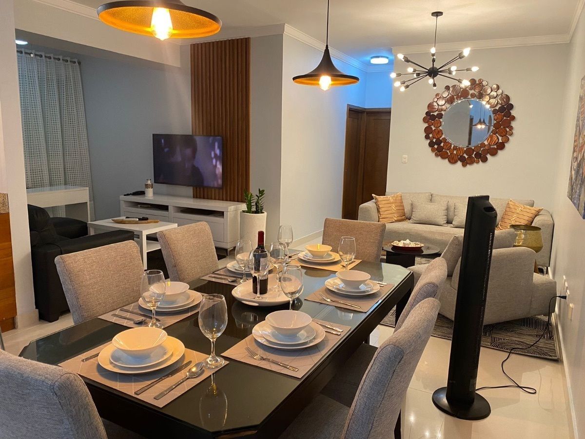 Apartamento amueblado en alquiler en Gazcue, foto 1 de 9