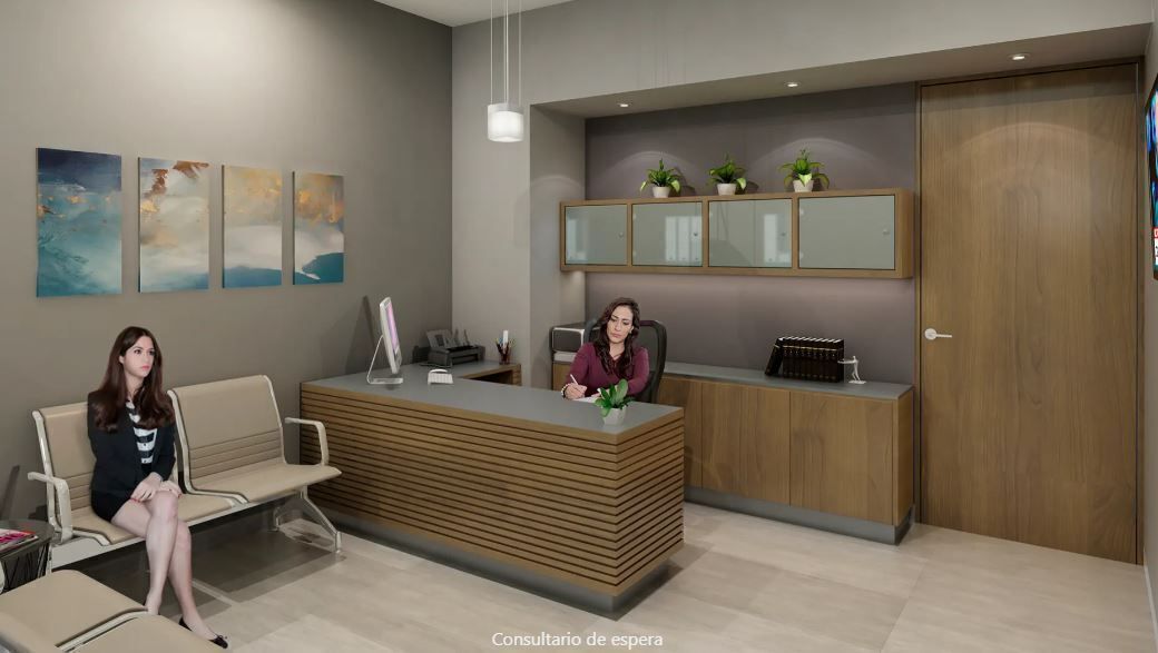 8 of 16: recepción de tu consultorio