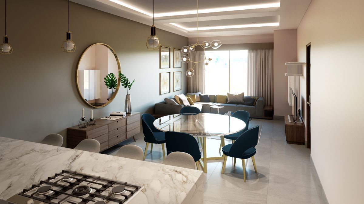 1 de 7: Render ilustrativo de areas.