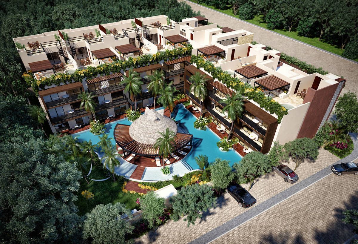3 de 16: Condominios en venta en Tulum