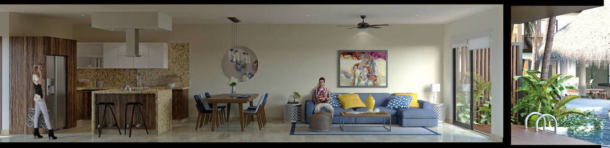 6 de 16: Condominios en venta en Tulum