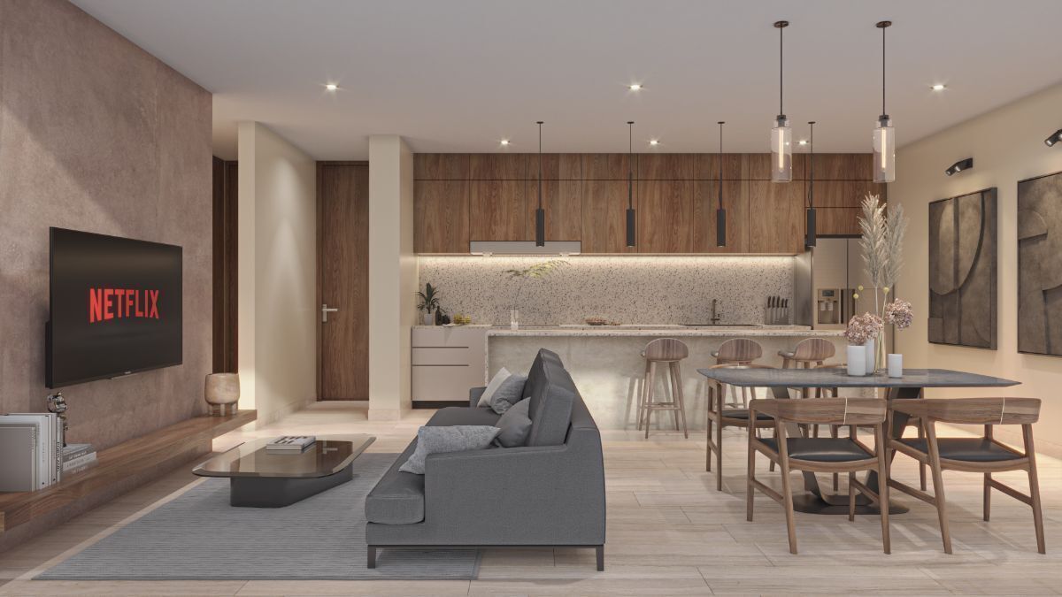 4 de 25: SALA COMEDOR COCINA