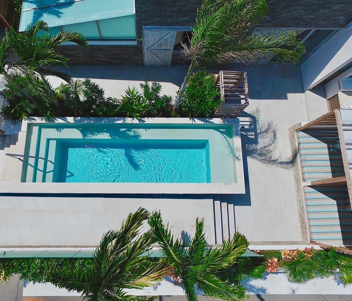 23 of 24: Pool from Above