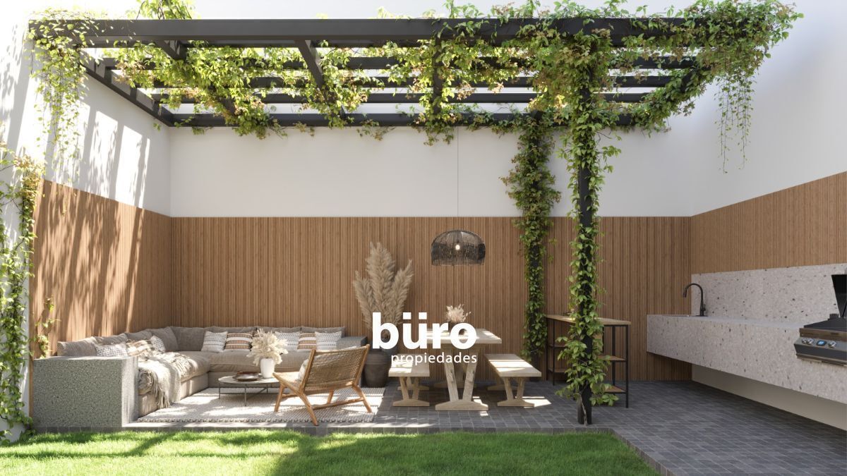 5 de 15: Preciosa Área de Terraza en Zona Común con BBQ y jardín