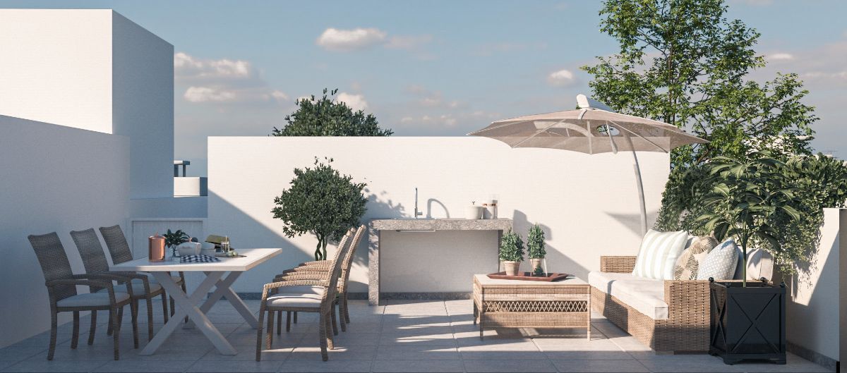 10 de 12: 2 ROOF GARDENS COMUNES Y 4 PRIVADOS