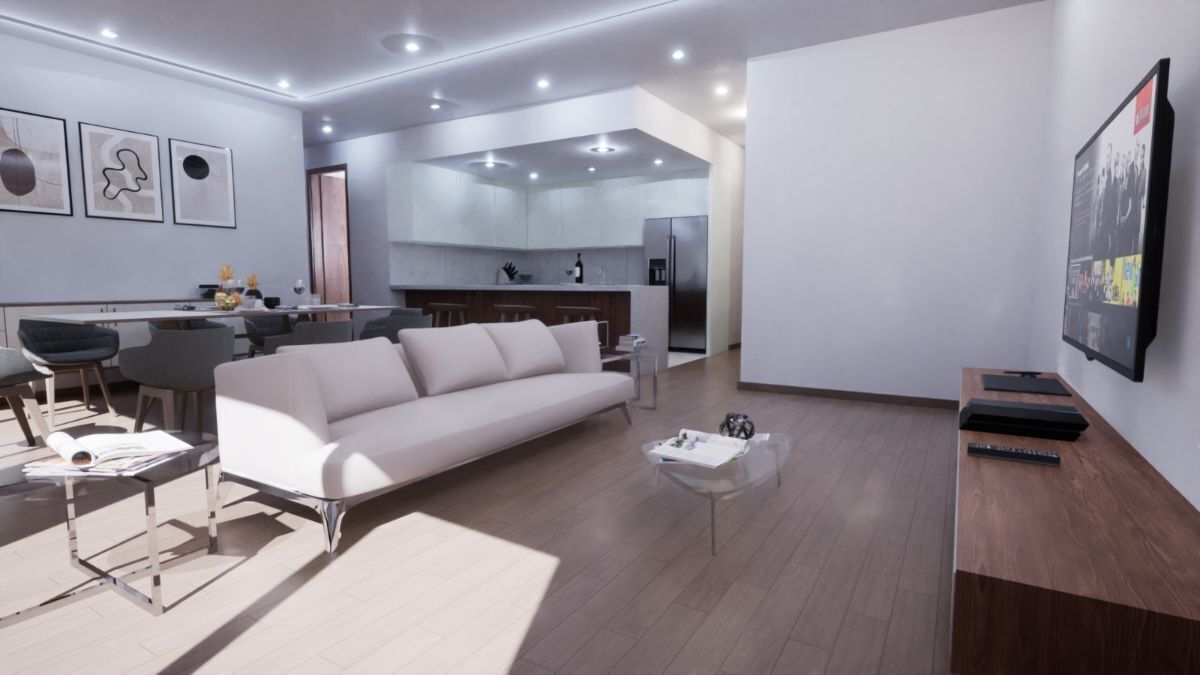 7 de 17: Cocina-Sala-Comedor