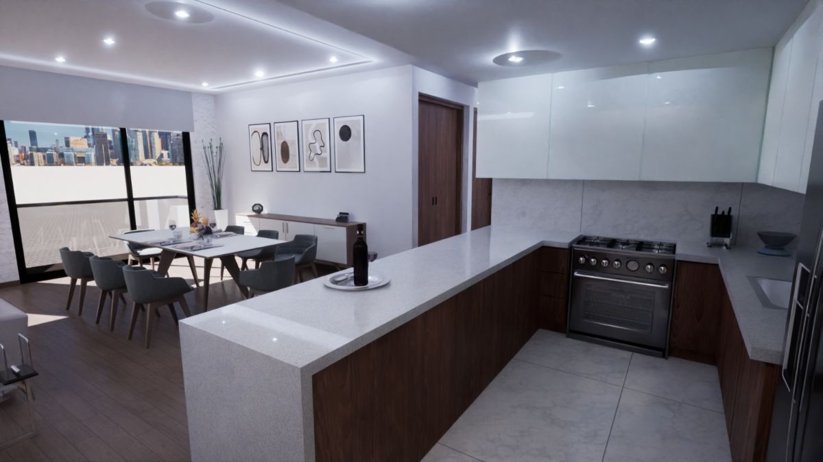 6 de 17: Interior de la cocina