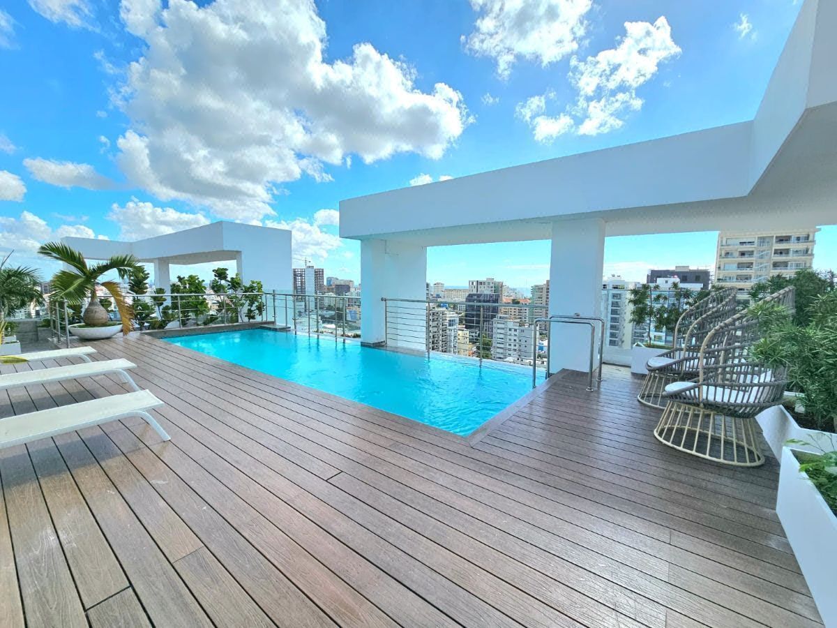 Venta apartamento amueblado 1 habitación en Piantini, Distrito Nacional