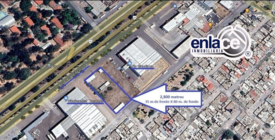 Terreno Venta en Blvd. Francisco Villa