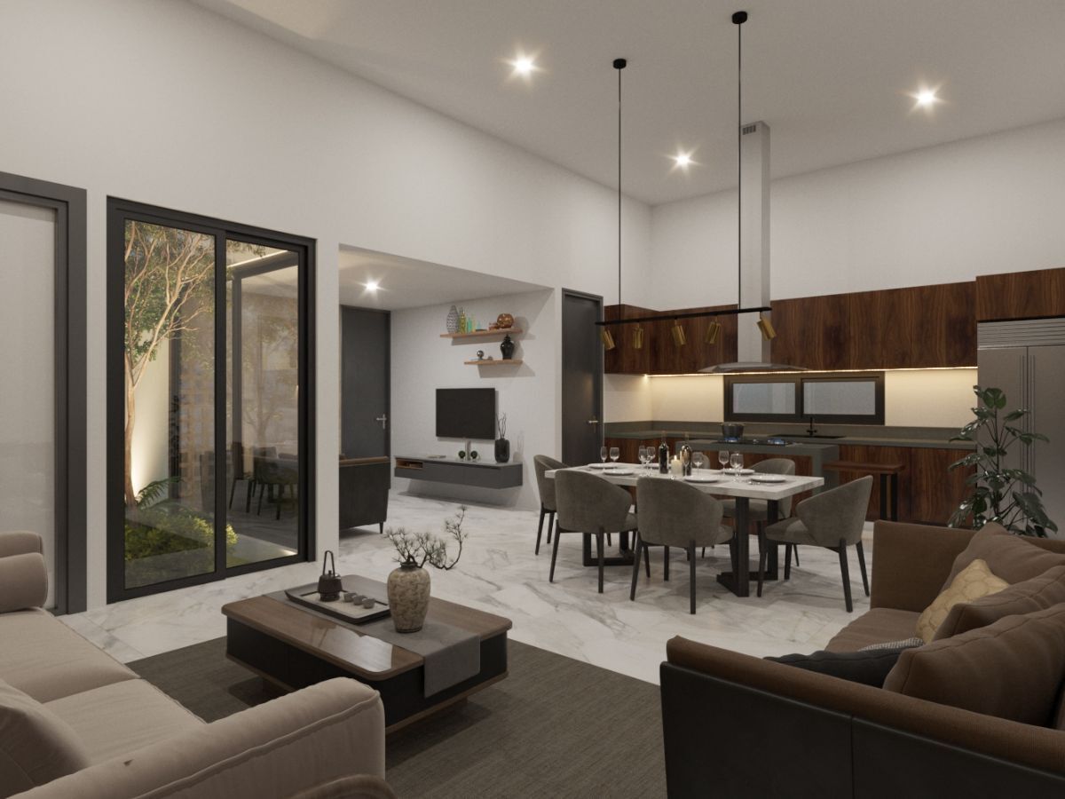 3 de 6: Sala-comedor -cocina