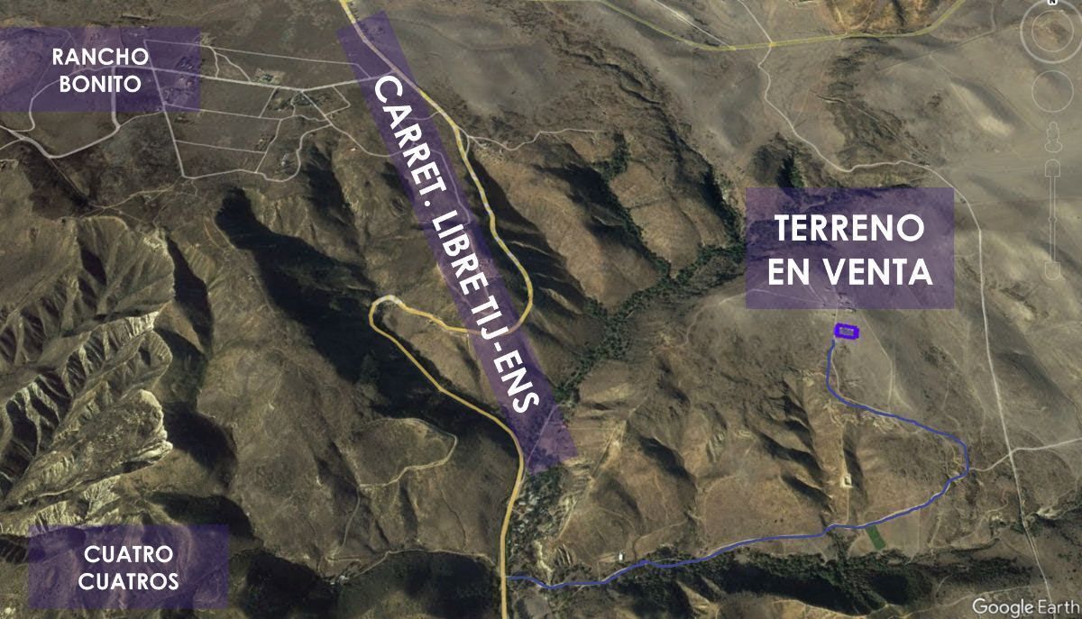 3,000M2 en Venta en Valle de Guadalupe | Cerca de Cuatro Cuatros