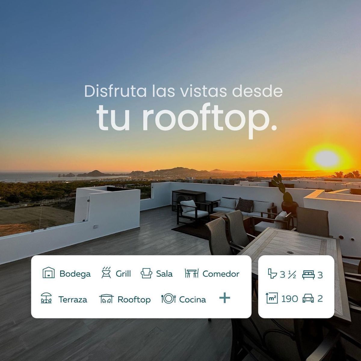 1 de 10: rooftop casa cumbre del tezal