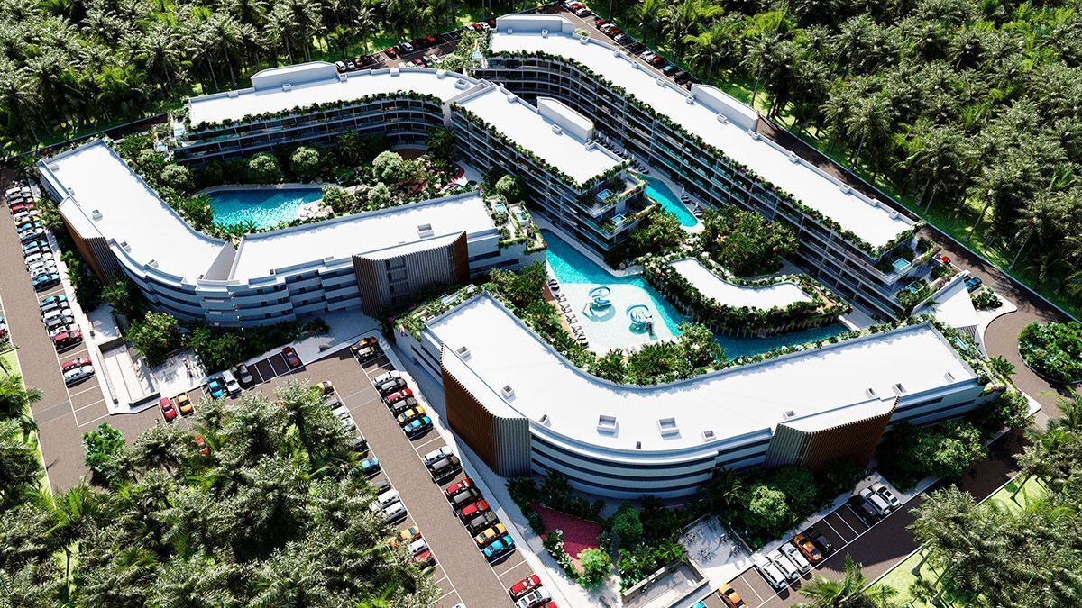 Departamentos en Preventa en Playa del Carmen, The Leaf Condos Playacar