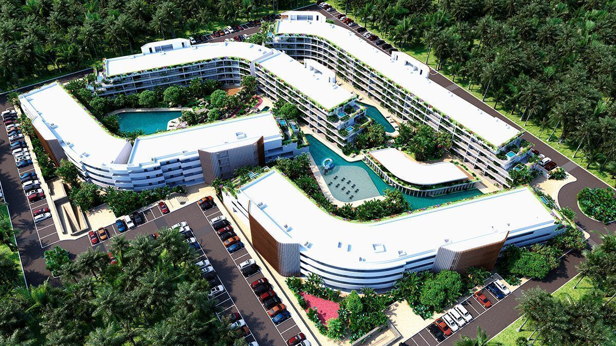 Departamentos en Preventa en Playa del Carmen, The Leaf Condos Playacar