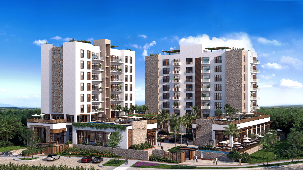 Departamentos en Preventa en Playa del Carmen, Downtown Ciudad Mayakoba