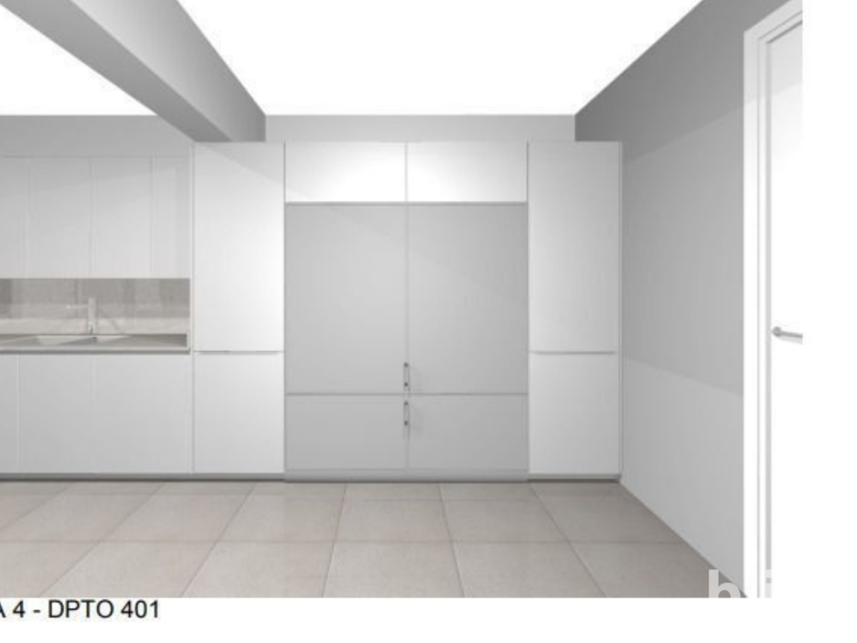 30 de 36: Posible formato de cocina diseñada para el espacio 3