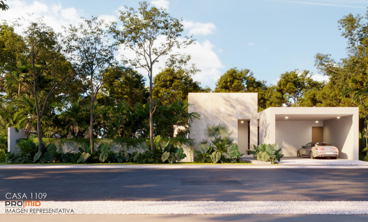 Casa de un piso en venta en privada Dzidzil-Ha - foto 1