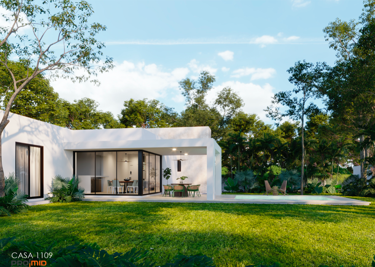 Casa de un piso en venta en privada Dzidzil-Ha - foto 3