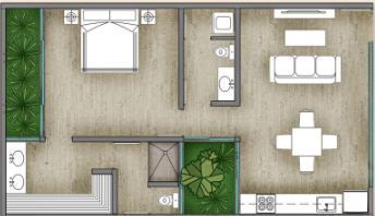 Departamento en Temozón Norte, Mérida, foto 18 de 31