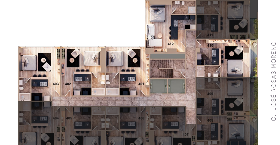 6 de 6: Ubicación del Departamento 401