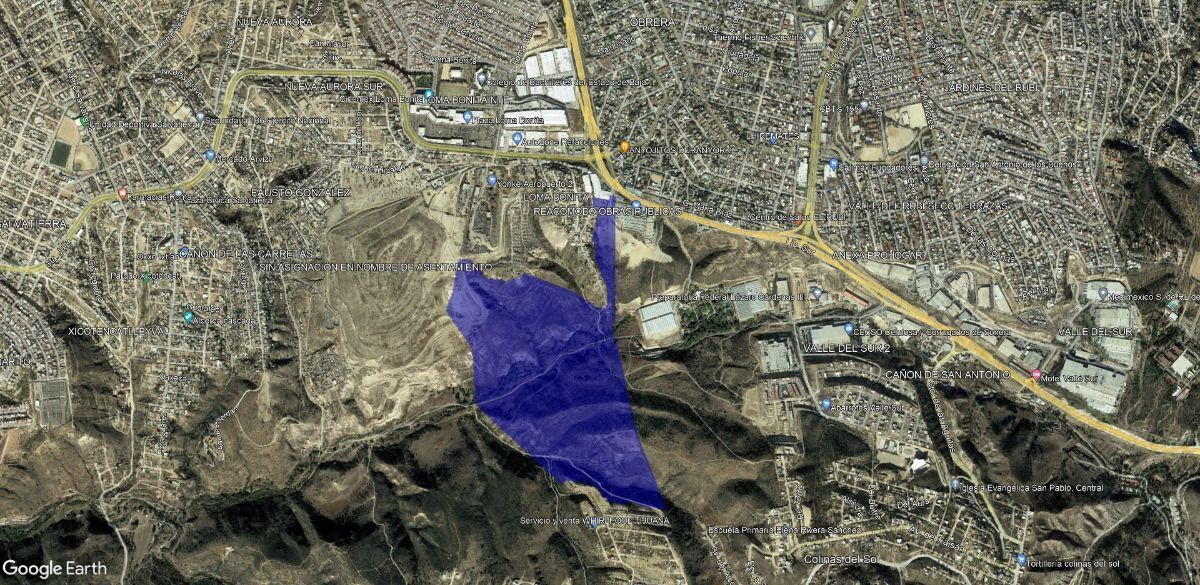 Terreno en Venta en Loma Bonita Tijuana