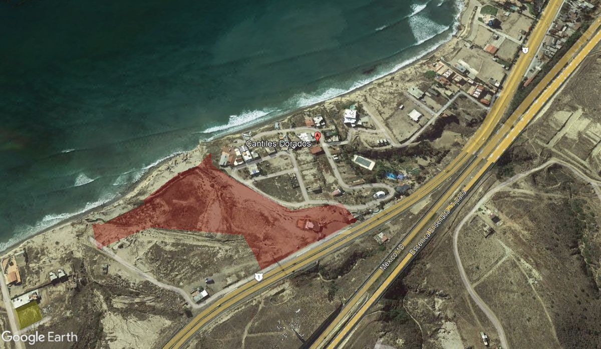 Ocean Front Land south Rosarito Baja California