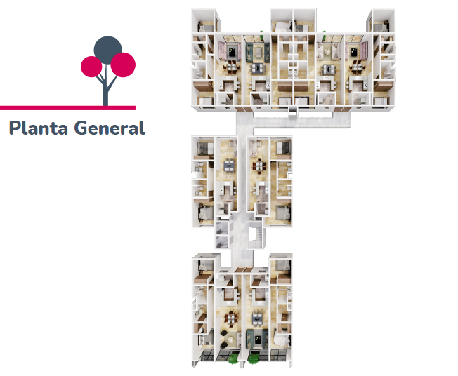 9 de 11: Renders-FotoMuestra Planta General