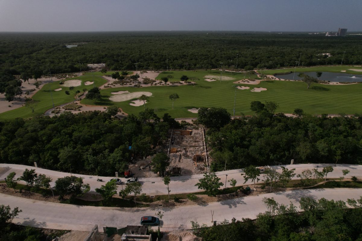 9 de 18: AVANCE DE OBRA VISTA DEL LOTE