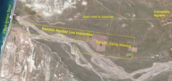 4 de 11: Es el terreno marcado como Rancho Aguilar