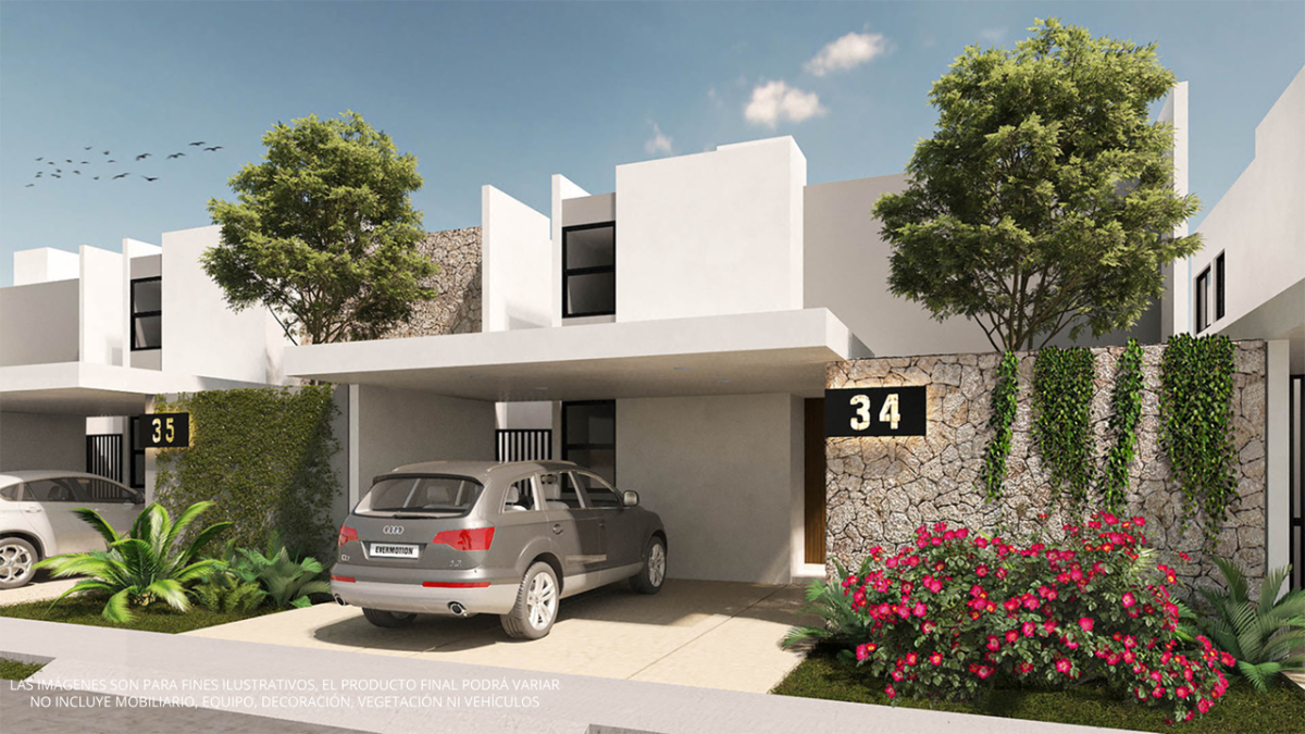 CASA EN VENTA EN RESIDENCIAL ARBELIA - MÉRIDA, YUCATÁN - foto 2