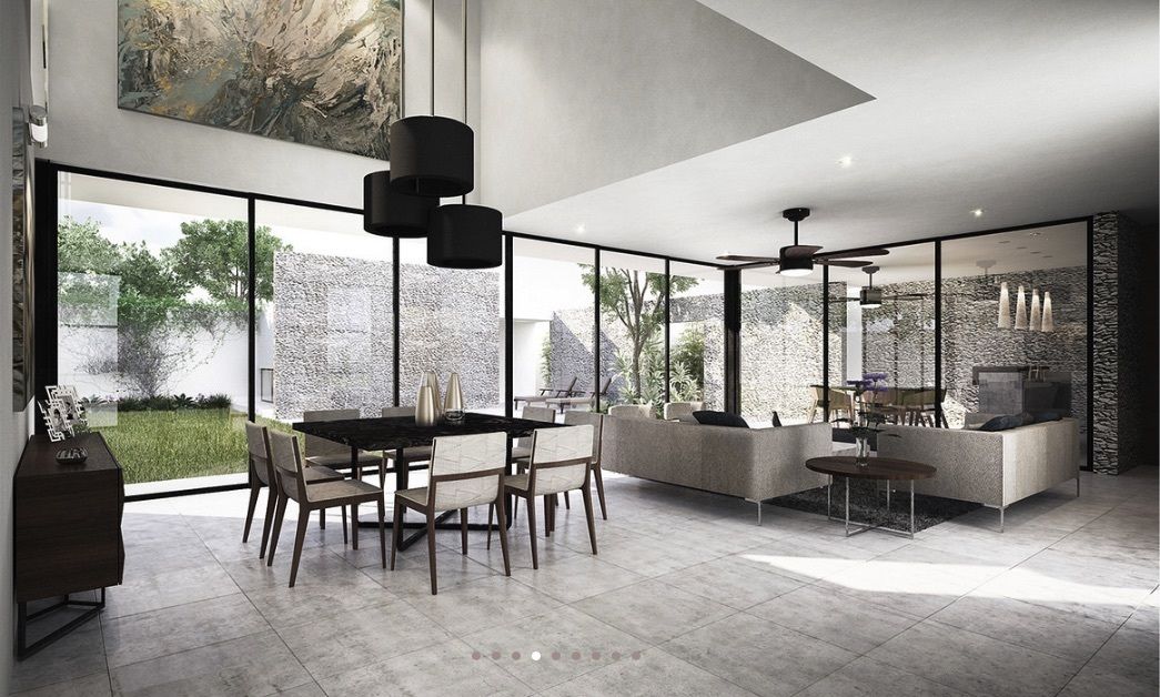 5 de 10: interiores sala comedor 