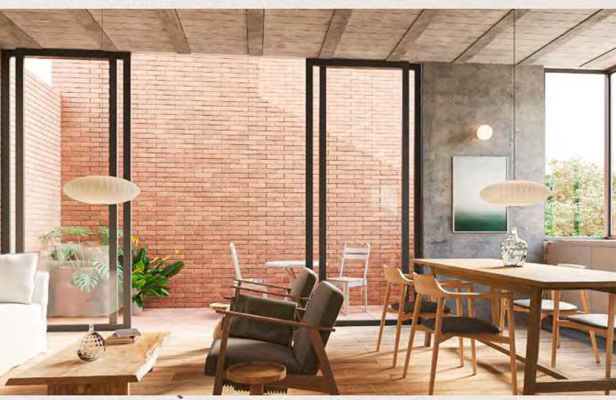 2 de 22: CASA A , SALA-COMEDOR-TERRAZA