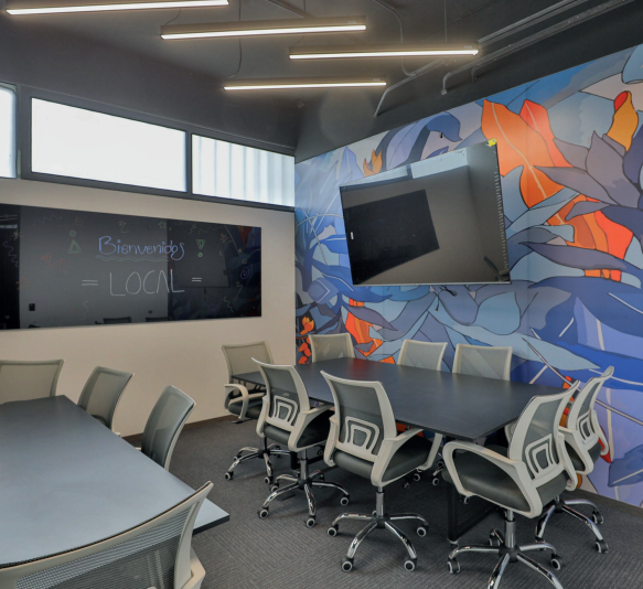 OFICINA EN RENTA COWORKING EN NARVARTE .