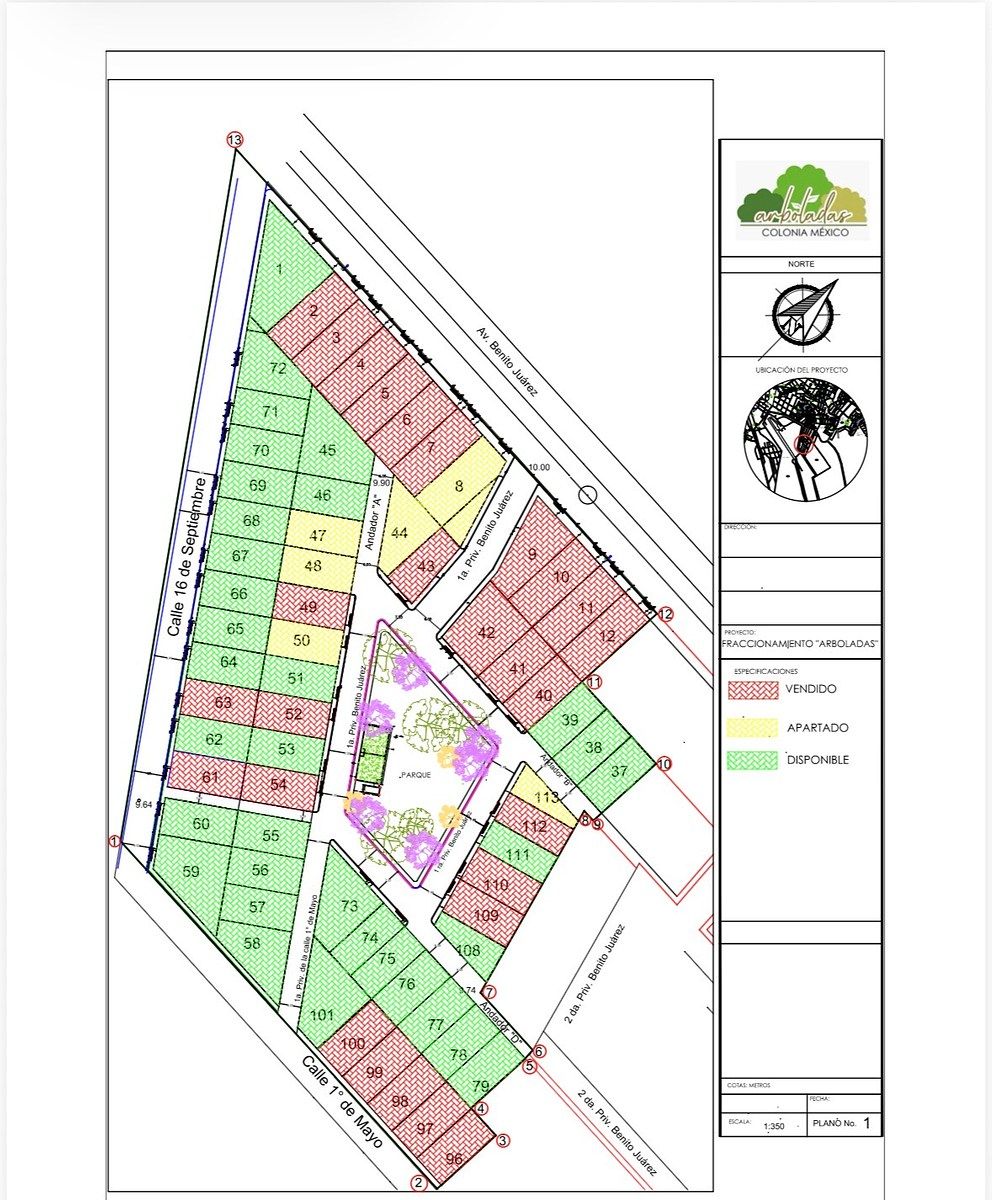 Lote em Colonia México, Campeche, foto 9 de 10