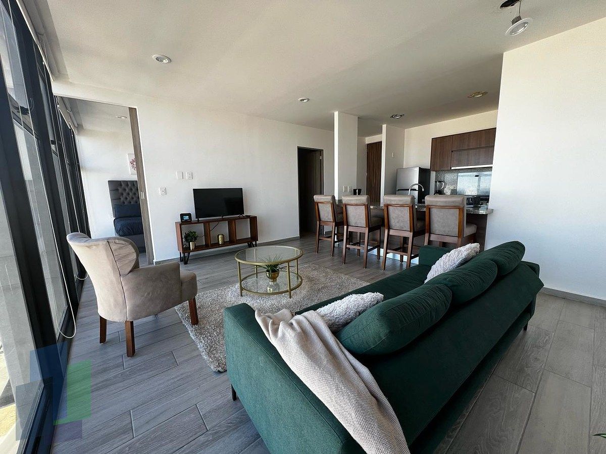 Departamento amueblado en renta, Motto, en piso 21, foto 1 de 30